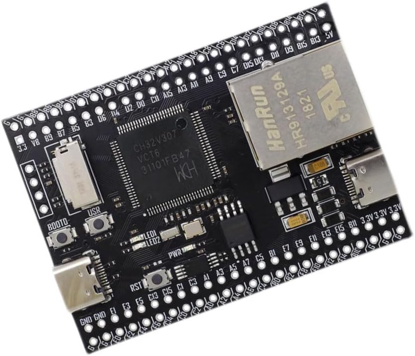 CH32V307VCT6 core board microcontroller development board 32-bit RISCV controller CH32V307VCT6 core board microcontroller development board 32-bit RISCV controller