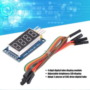 4 Digit Digital Module Unit 74HC595 LED Display Module