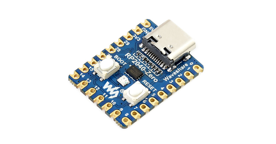 Waveshare RP2040-Zero Raspberry Pi MCU Waveshare RP2040-Zero Raspberry Pi MCU
