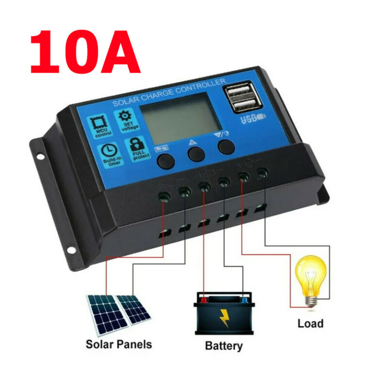 MPPT Solar Charge Controller ( 12V/24V ) 10A With Bluetooth Mobile APP MPPT Solar Charge Controller ( 12V/24V ) 10A With Bluetooth Mobile APP