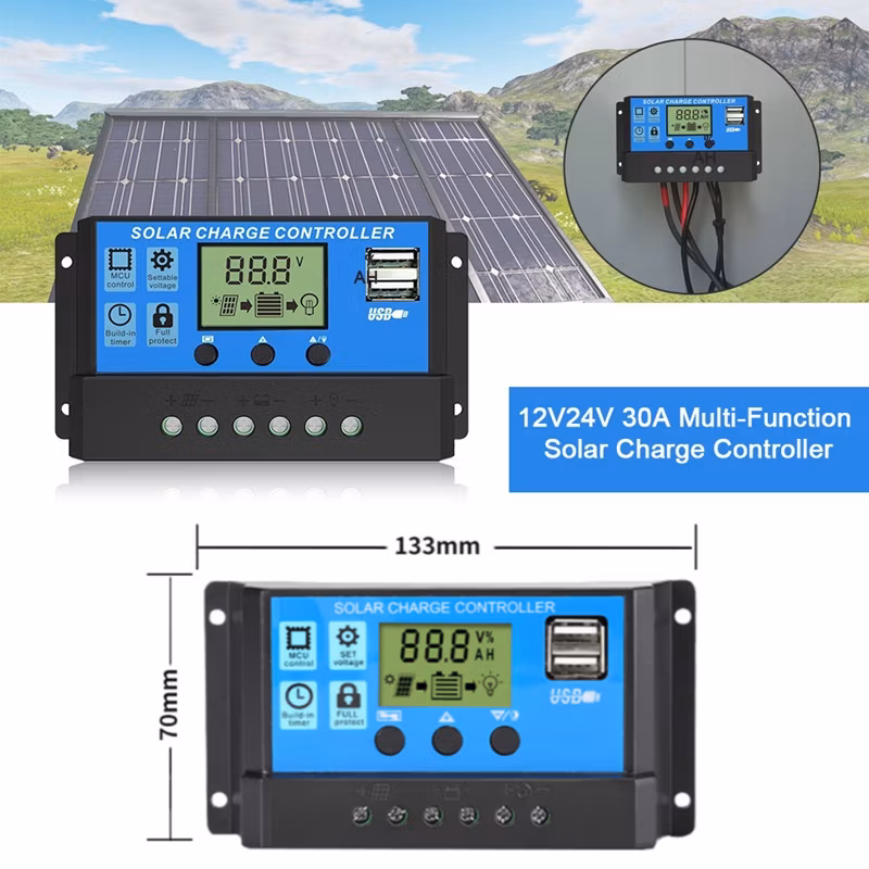Solar Charge Controller Regulator( 12V/24V ) 10A Solar Charge Controller Regulator( 12V/24V ) 10A