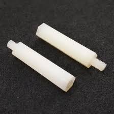 Plastic Spacer M/F M3x11mm white