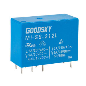 Good Sky MI-SH-212L DPDT Relay 12V 5A 8 Pin