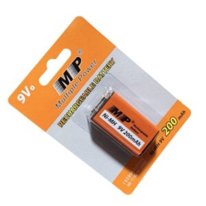 Battery 9V MP (Ni-MH) Rechargeable 200mah