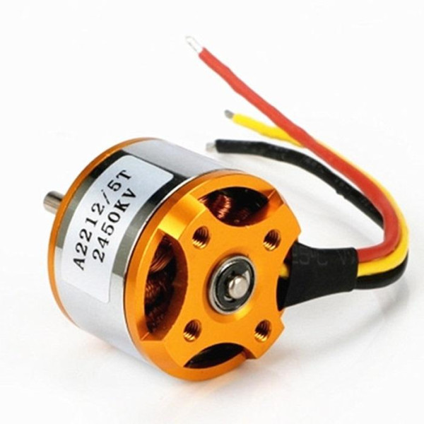 Brushless Motor A2212 / 5T 2450KV + 30A ESC Speed Controller – High Performance Combo for RC Planes, Drones, and DIY Projects Brushless Motor A2212 / 5T 2450KV + 30A ESC Speed Controller – High Performance Combo for RC Planes, Drones, and DIY Projects