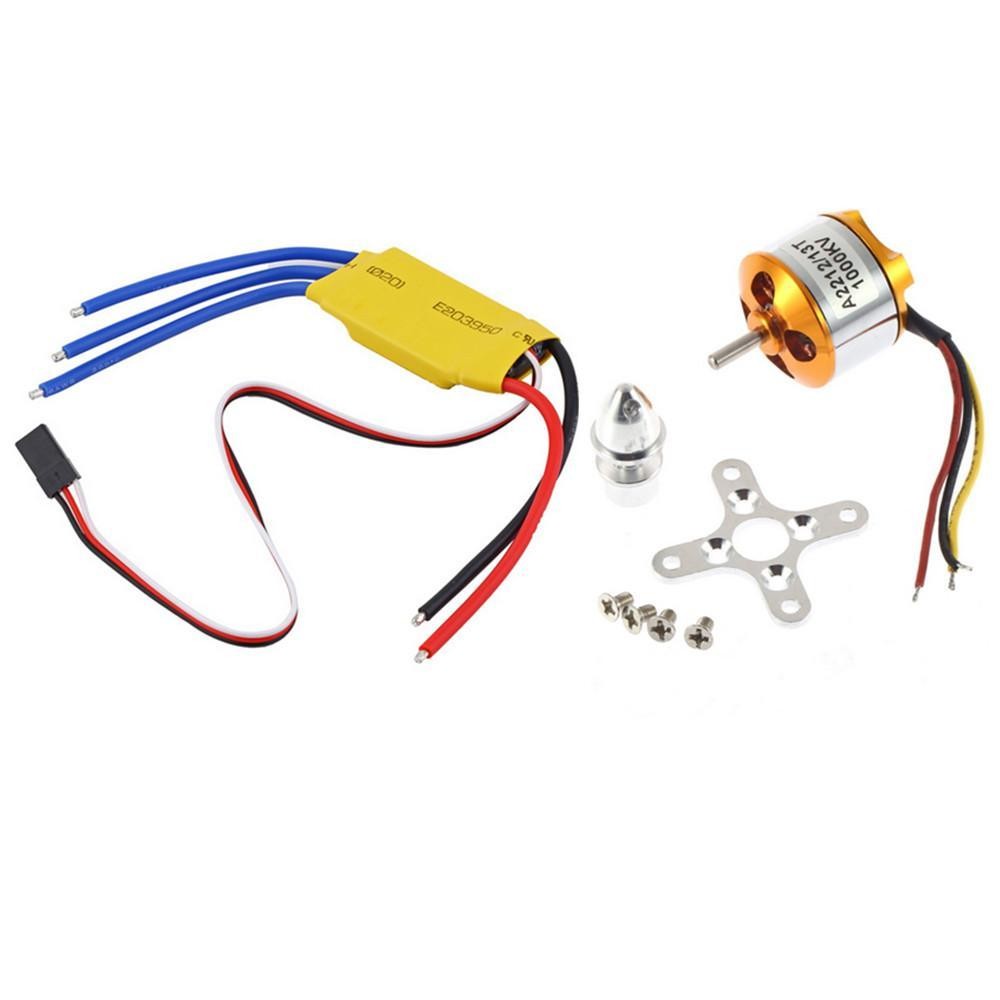 Brushless Motor A2212 / 5T 2450KV + 30A ESC Speed Controller – High Performance Combo for RC Planes, Drones, and DIY Projects Brushless Motor A2212 / 5T 2450KV + 30A ESC Speed Controller – High Performance Combo for RC Planes, Drones, and DIY Projects