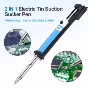 220V 30W AC 2 in 1 Soldering Iron PCB Soldering SMT SMD Repair Tool + Sucker Desoldering Pump