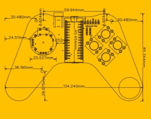 DomStick: Bluetooth Game Controller PCB Based on Arduino Nano
