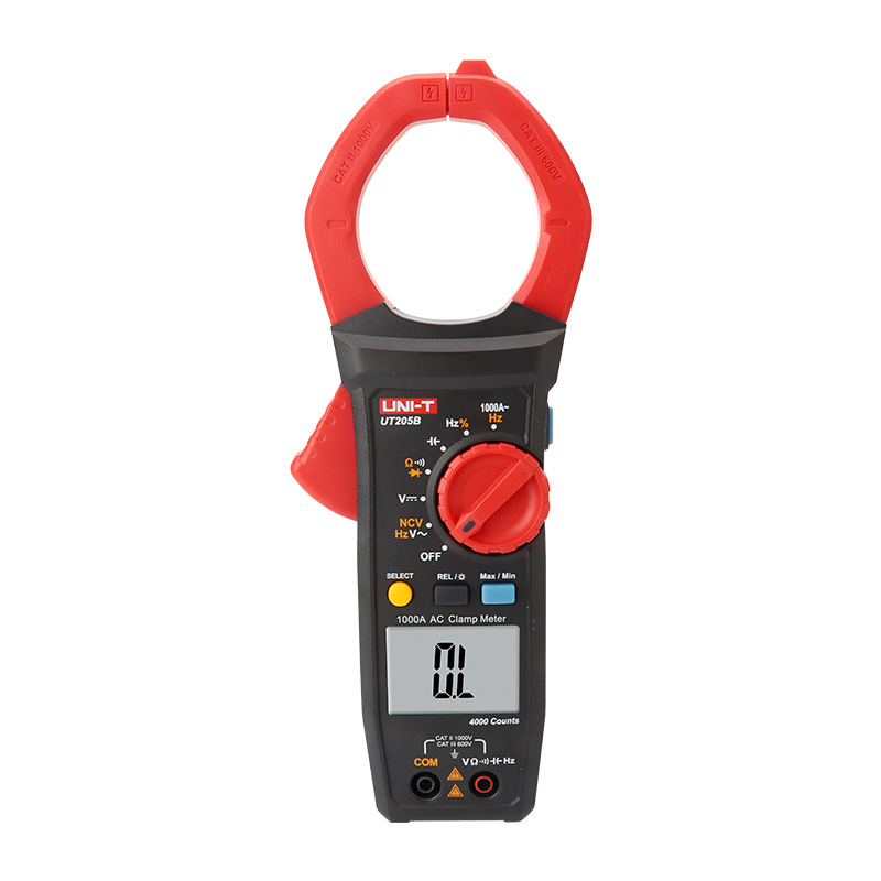 UNI-T UT205B 1000A AC Clamp Meter UNI-T UT205B 1000A AC Clamp Meter