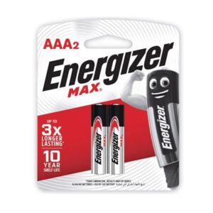 Energizer 2 AAA Max  Batteries 1.5 Volts